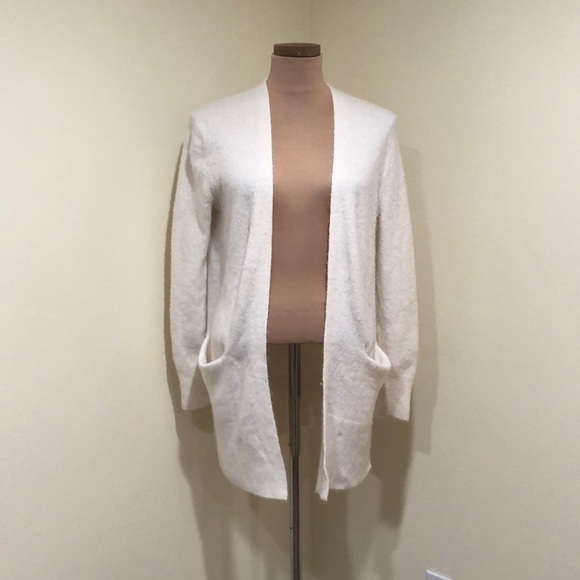 Madewell Cozy Walker Cardigan Se Size XXS Ecru Cream - Picture 2 of 10